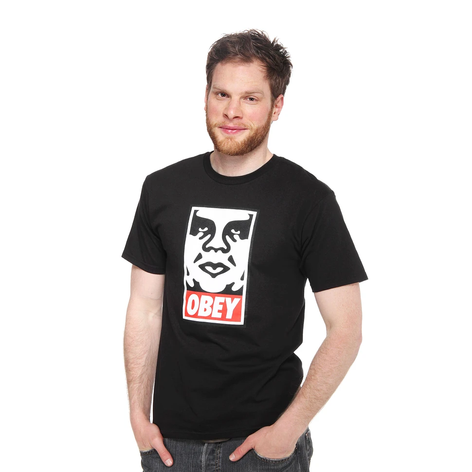 Obey - Obey Icon Face T-Shirt