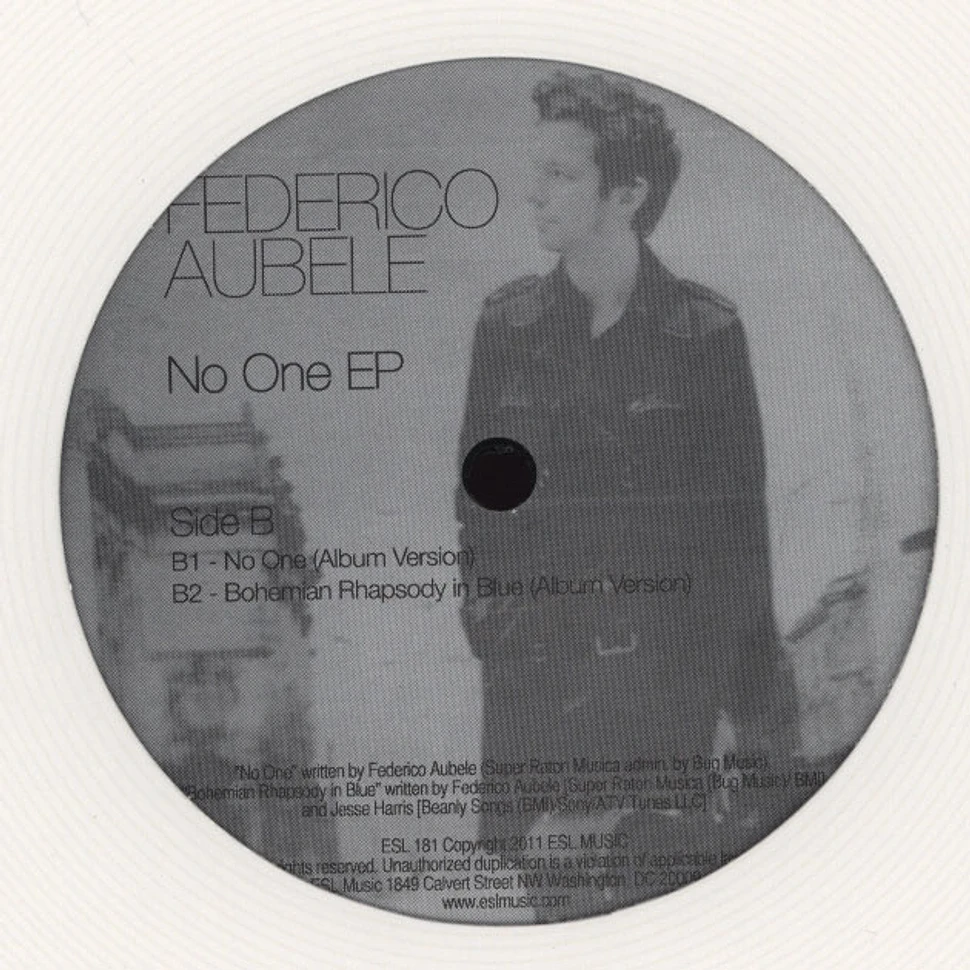 Federico Aubele - No One EP