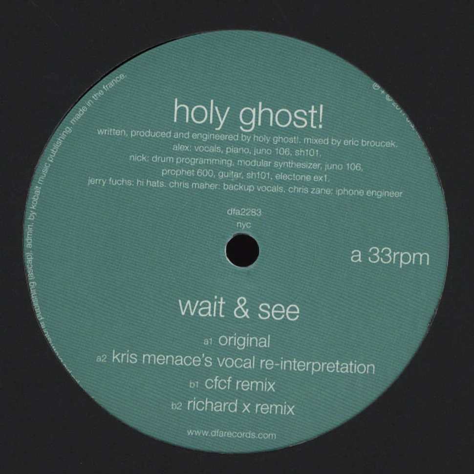 Holy Ghost! - Wait & See