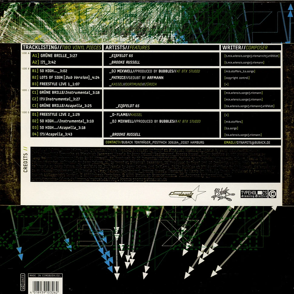 Dynamite Deluxe - Grüne Brille EP