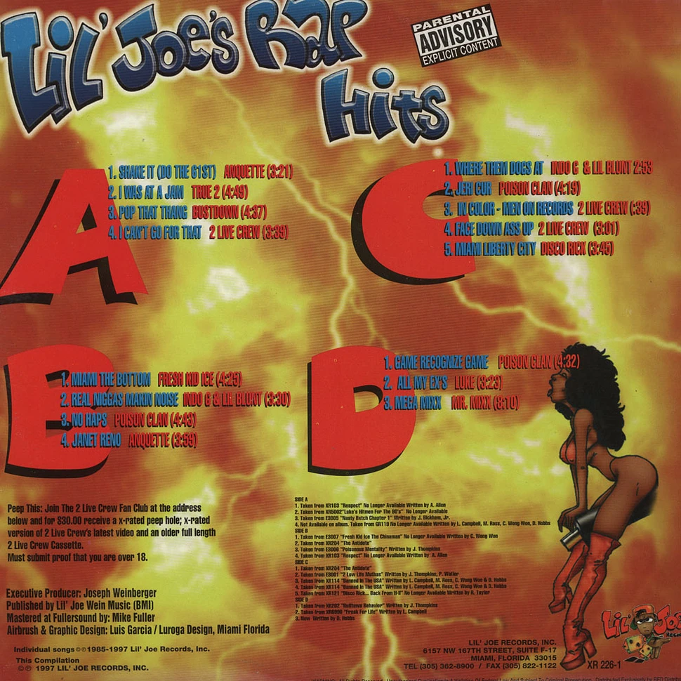 Lil Joe - Lil Joe's Rap Hits Volume 1