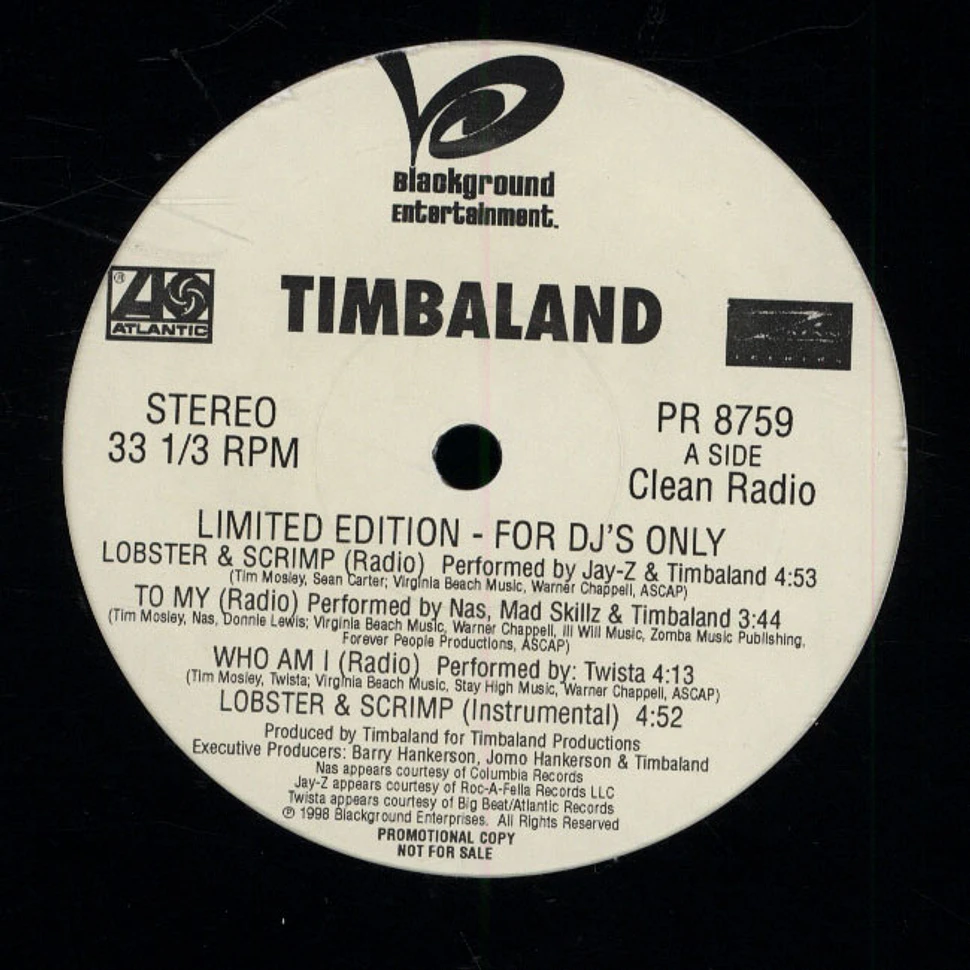 Timbaland - Limited Edition - For DJ's Only Sampler