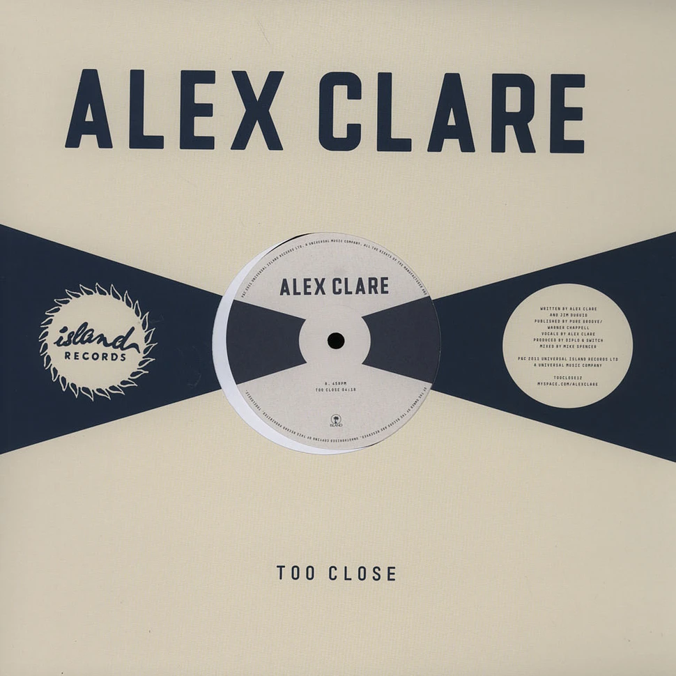 Alex Clare - Too Close Nadastrom Remix