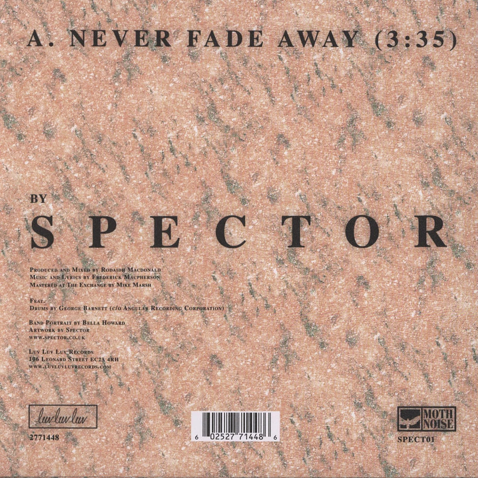 Spector - Never Fade Away
