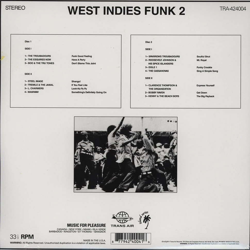 West Indies Funk - Volume 2