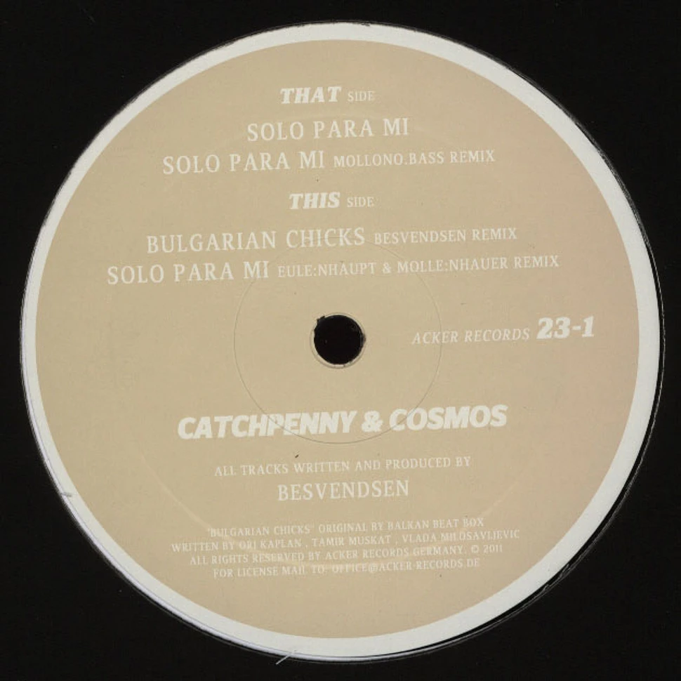 Be Svendsen - Catchpenny & Cosmos EP Part 1