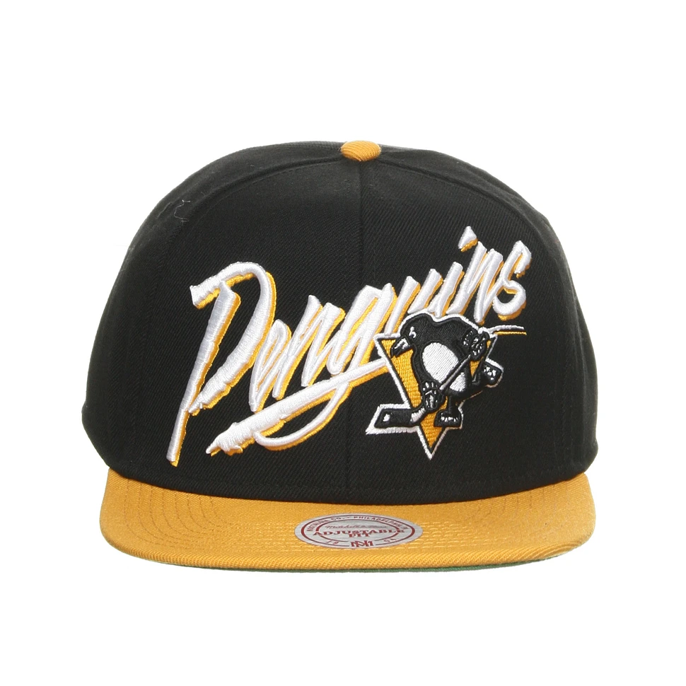 Mitchell & Ness - Pittsburgh Penguins NHL Vice Script Snapback Cap