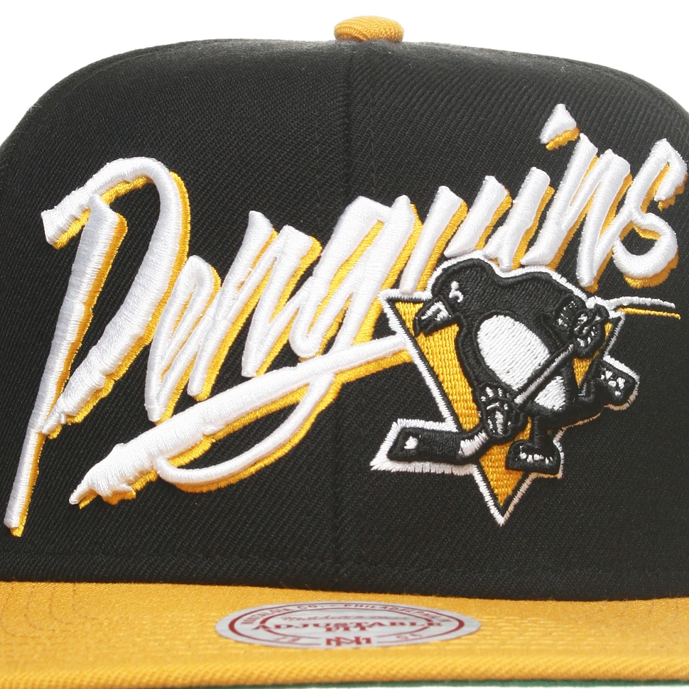 Mitchell & Ness - Pittsburgh Penguins NHL Vice Script Snapback Cap