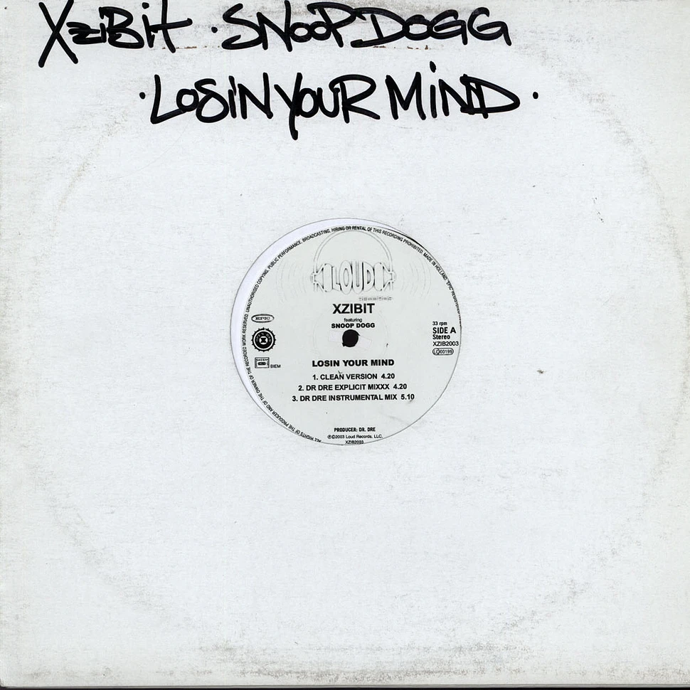 Xzibit feat. Snoop Dogg - Losin Your MInd