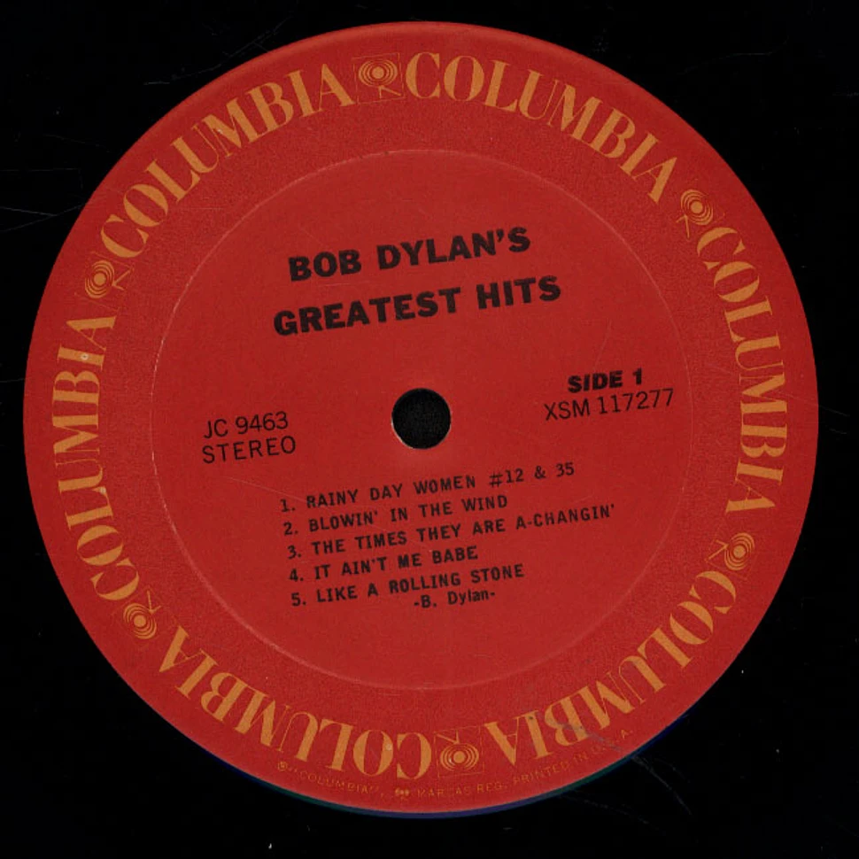 Bob Dylan - Bob Dylan's Greatest Hits