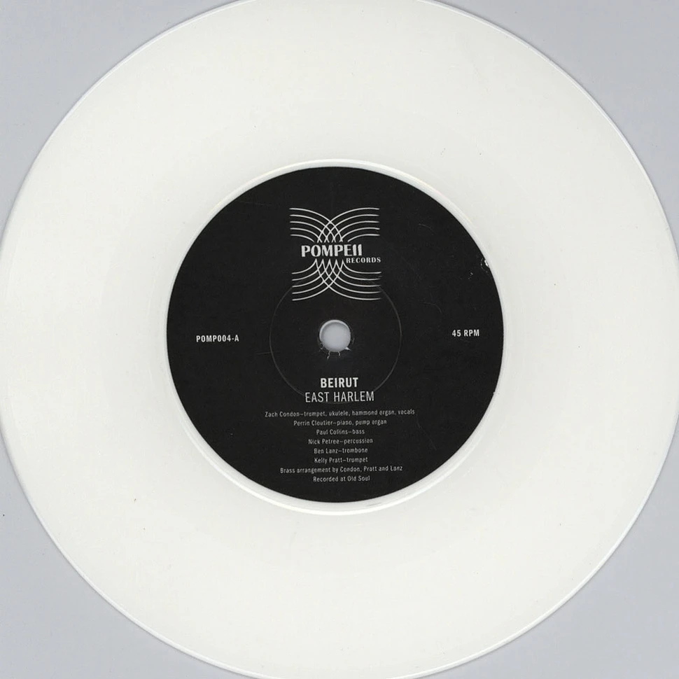 Beirut - East Harlem / Goshen (White Vinyl)