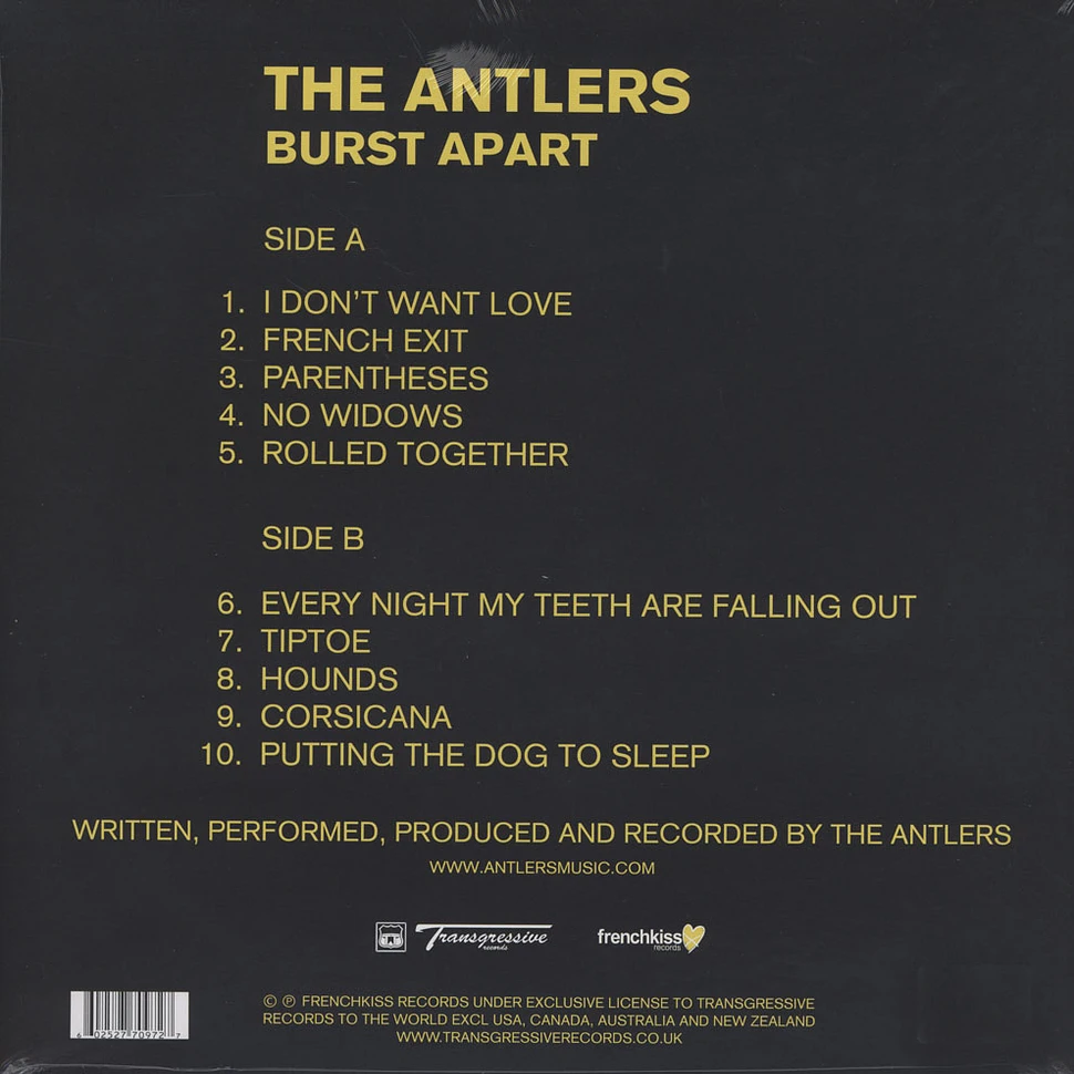 The Antlers - Burst Apart