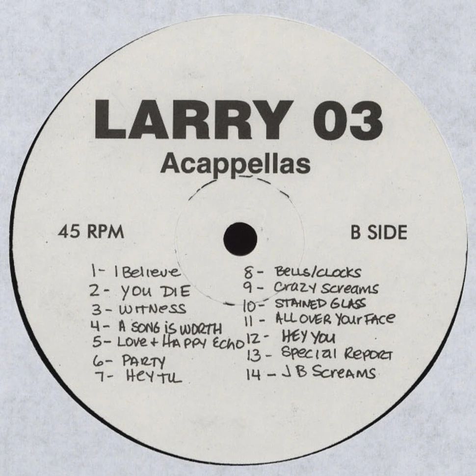 Larry Levan - Don't Leave Me This Way