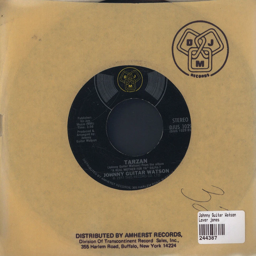 Johnny Guitar Watson - Lover Jones / Tarzan
