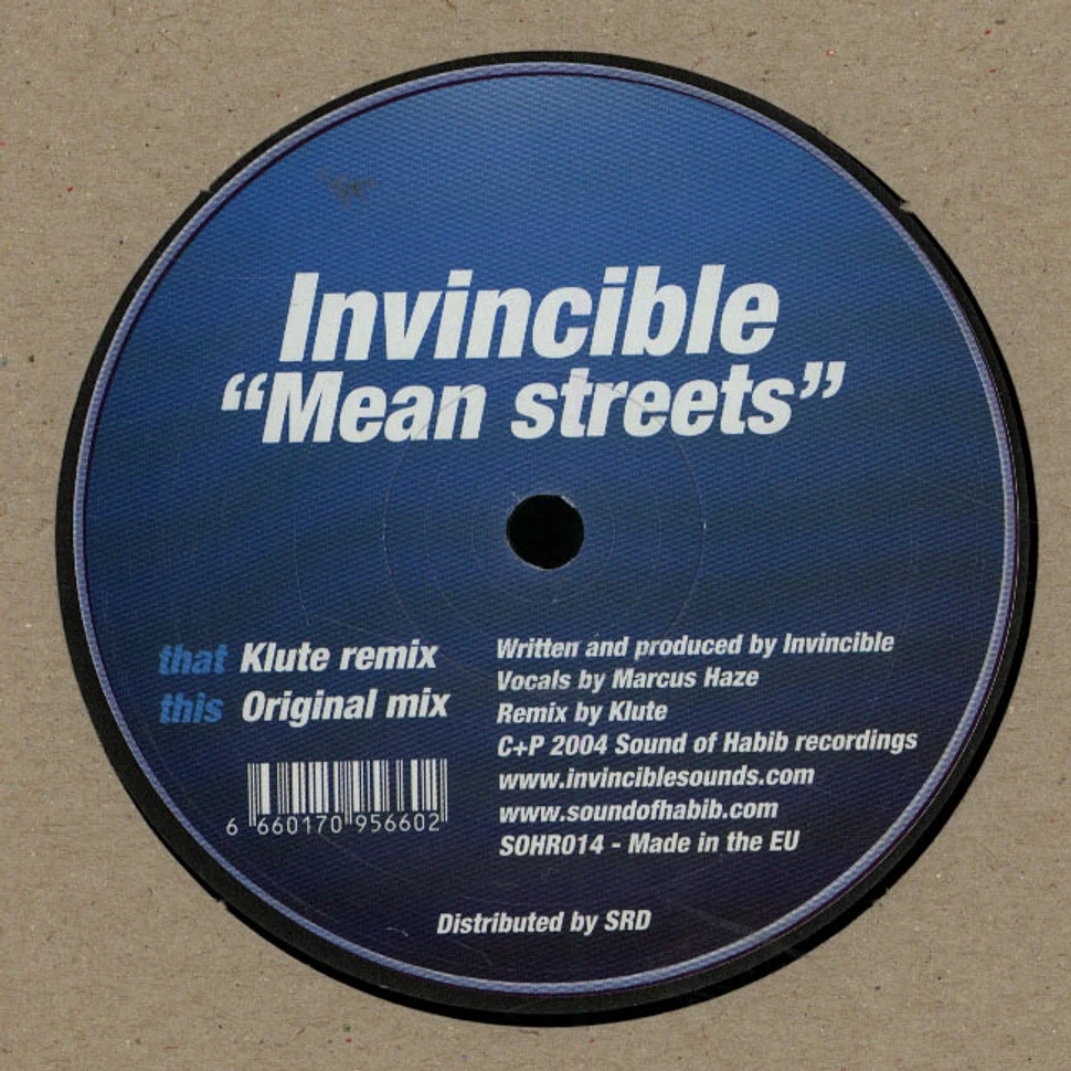 Invincible - Mean Streets