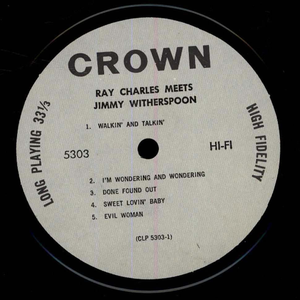 Ray Charles / Jimmy Witherspoon - Ray Charles Meets Jimmy Witherspoon