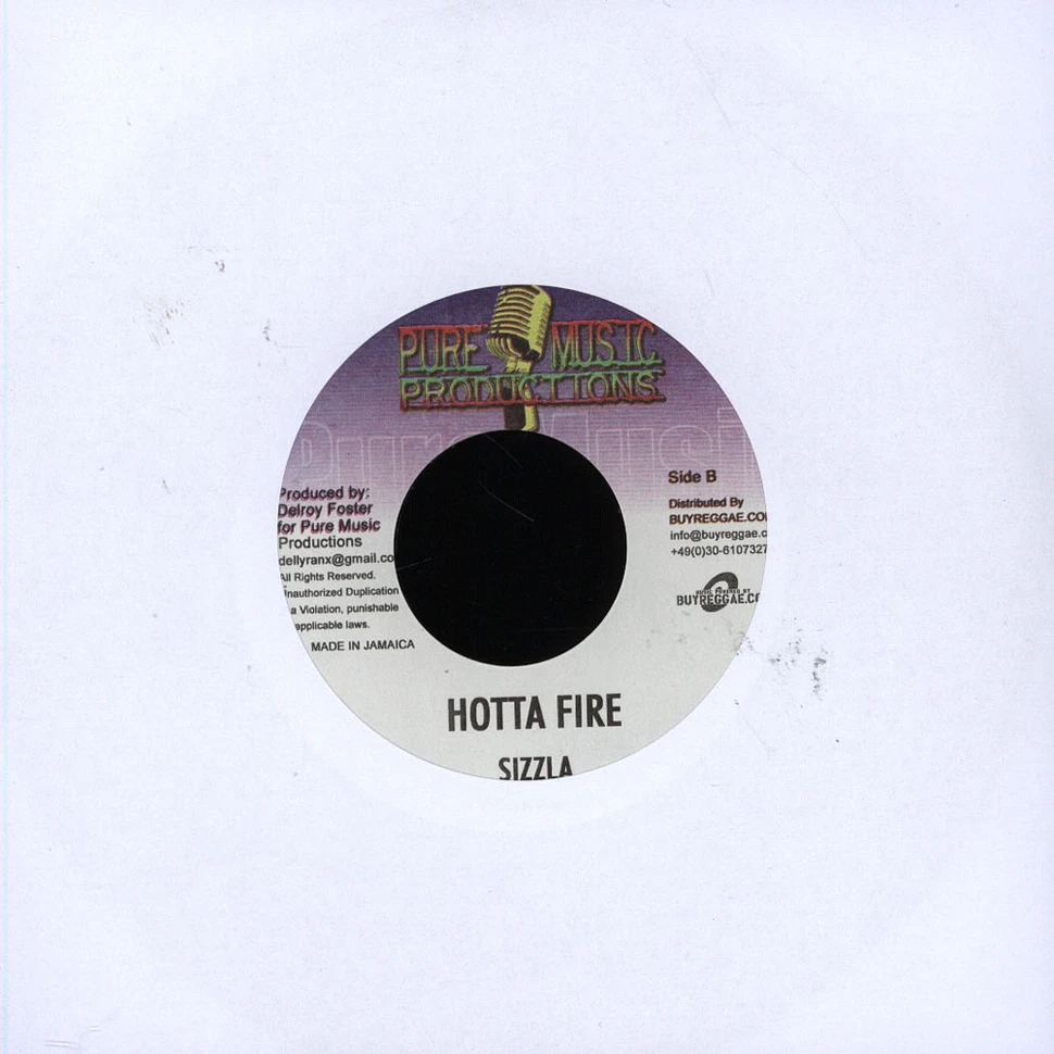 Sizzla / Gramps Morgan - Hotta Fire / The Almighty