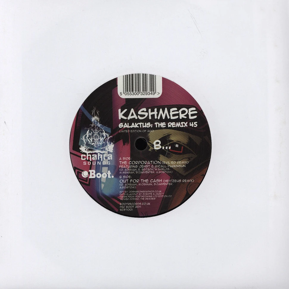 Kashmere - Galaktus: The Remix 45 feat. Jehst & Micall Parknsun
