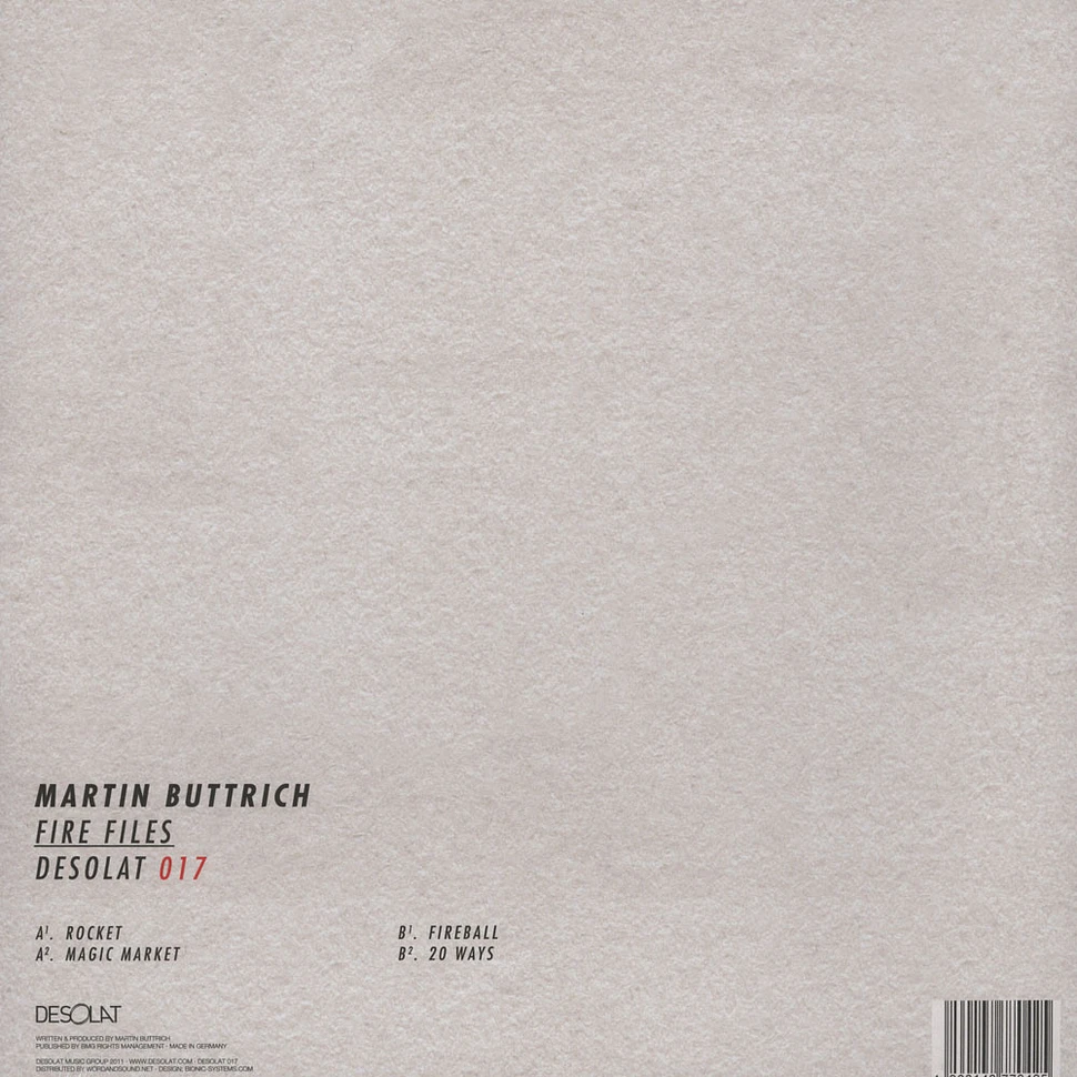Martin Buttrich - Fire Files