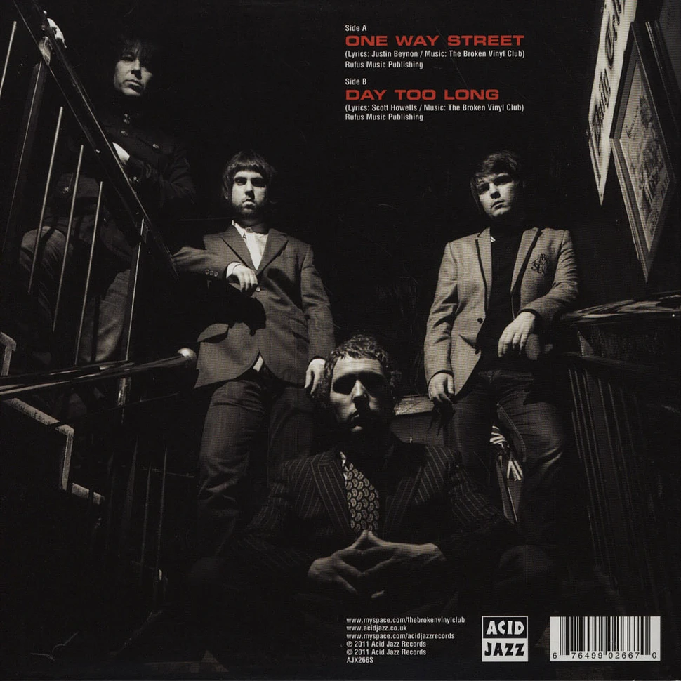 The Broken Vinyl Club - One Way Street
