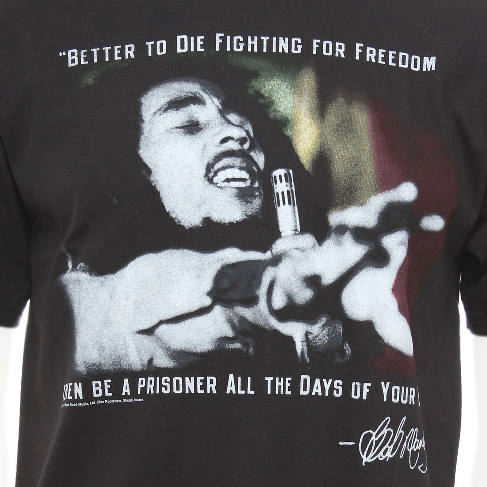 Bob Marley - Fighting For Freedom T-Shirt