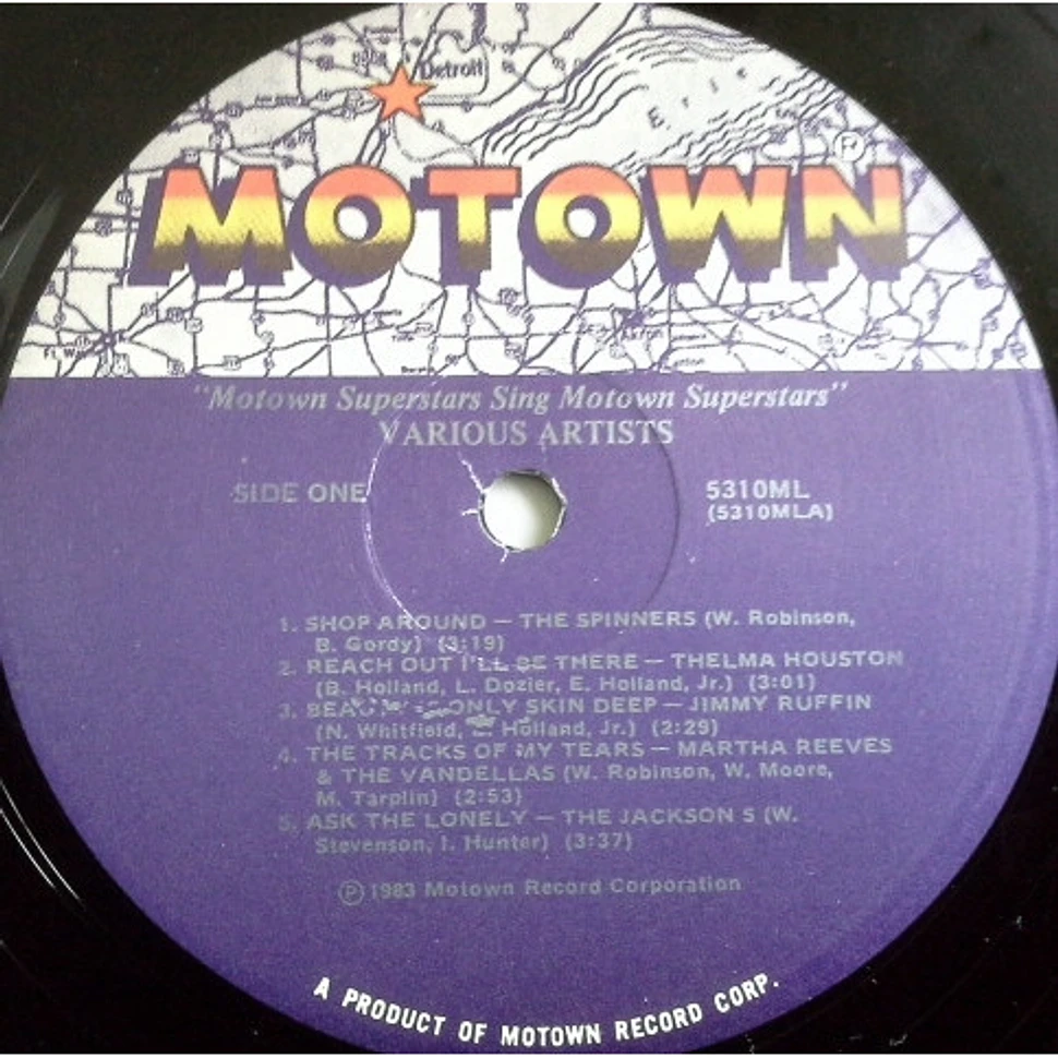 V.A. - Motown Superstars Sing Motown Superstars