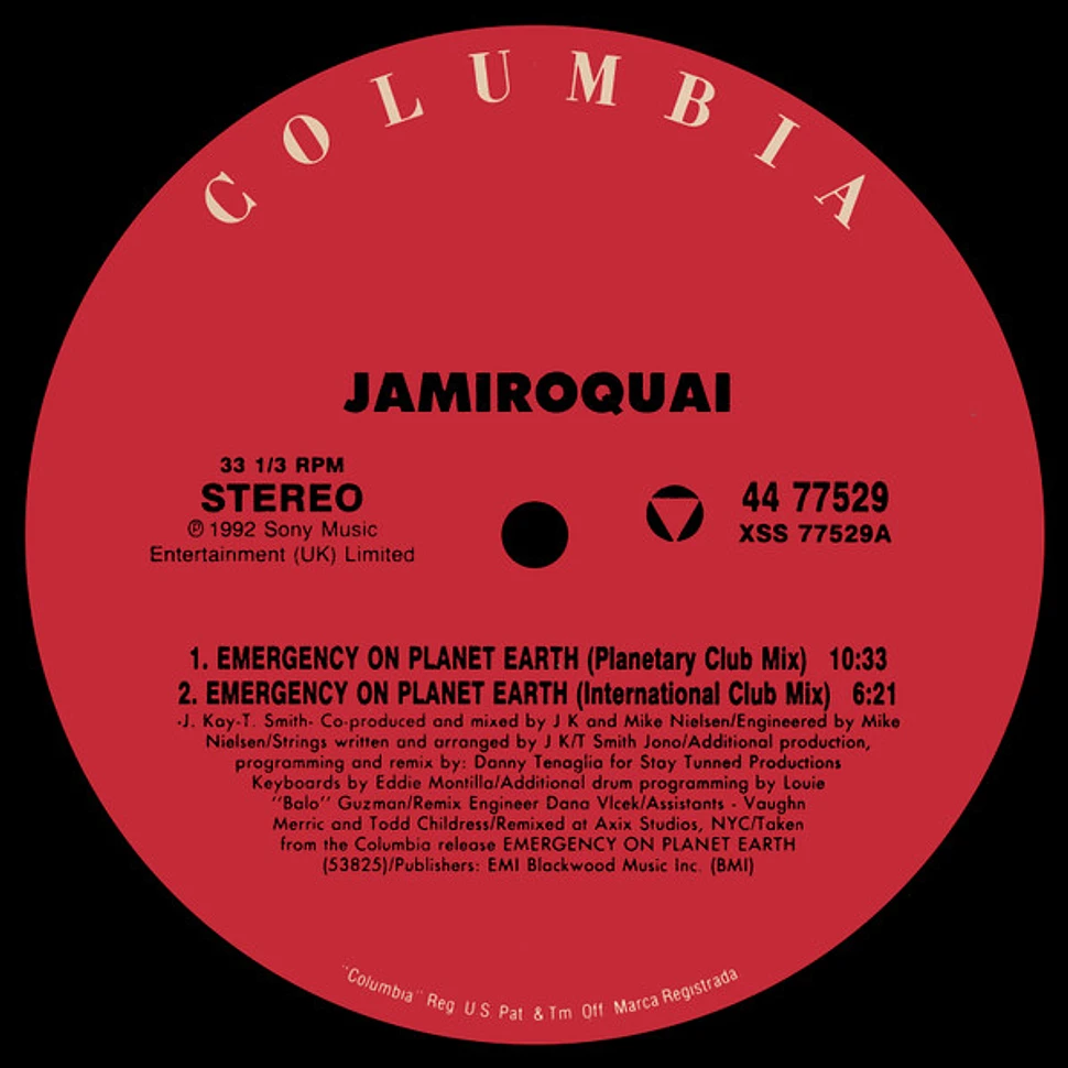 Jamiroquai - Emergency On Planet Earth (Danny Tenaglia Remixes)