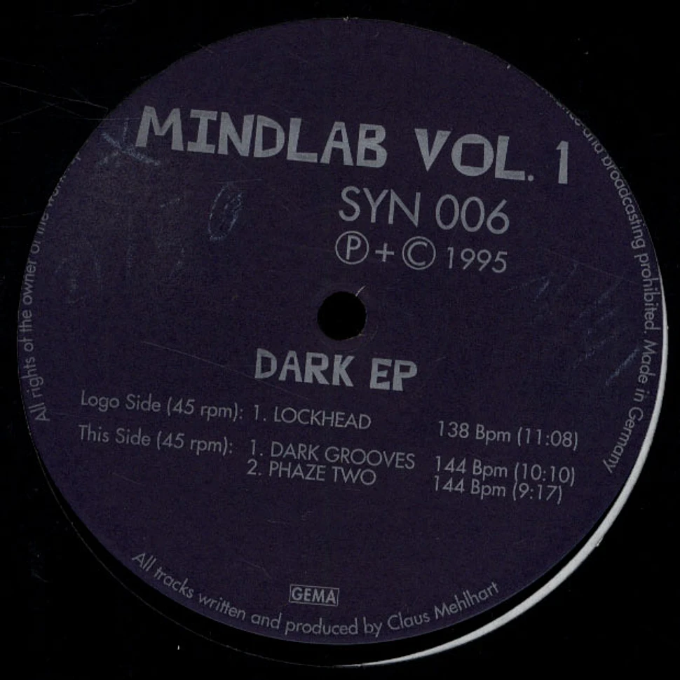 Mindlab Vol 1 - Dark EP