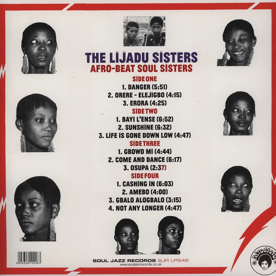 The Lijadu Sisters - Afro-Beat Soul Sisters: The Lijadu Sisters at Afrodisia, Nigeria 1976-79