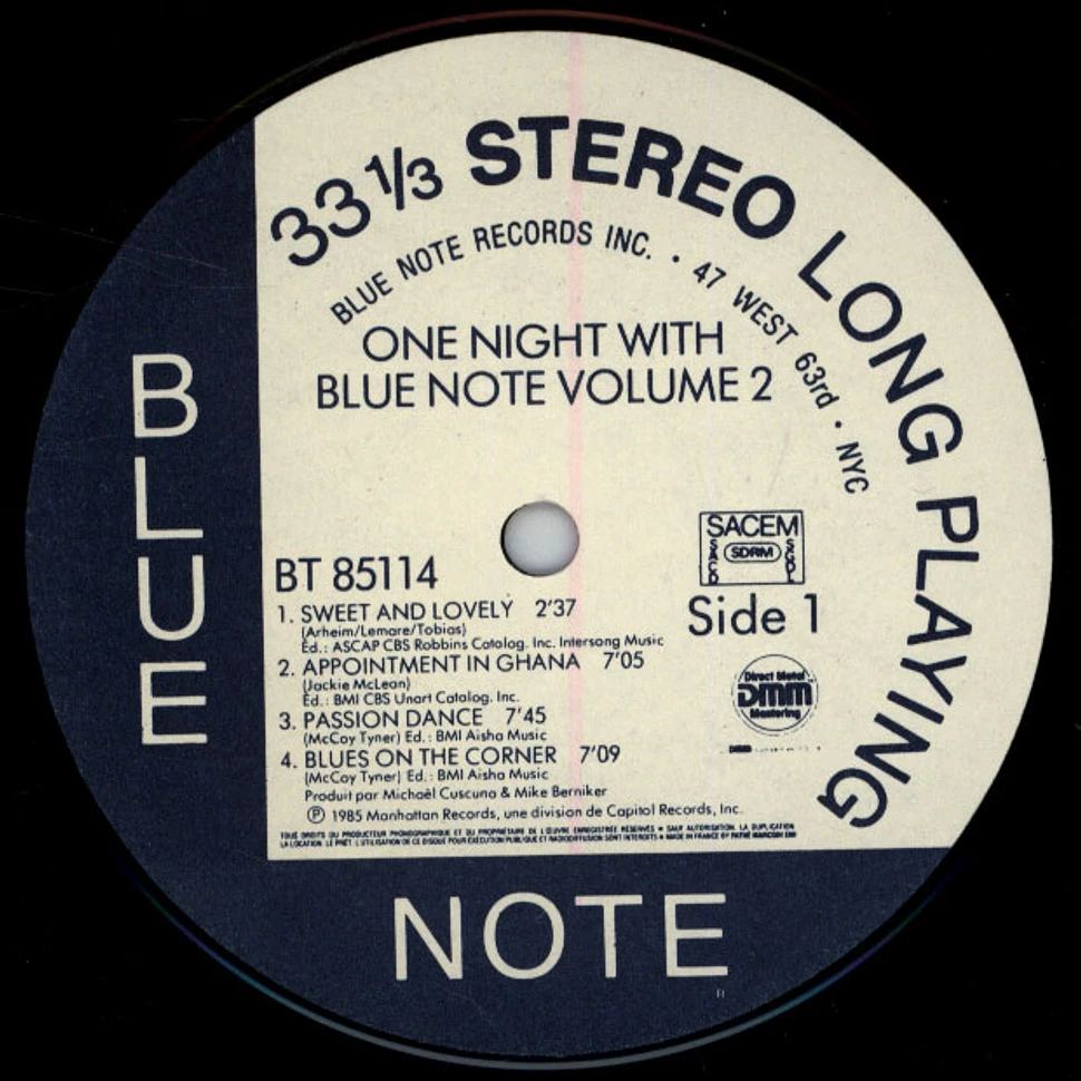 V.A. - One Night With Blue Note, Volume 2
