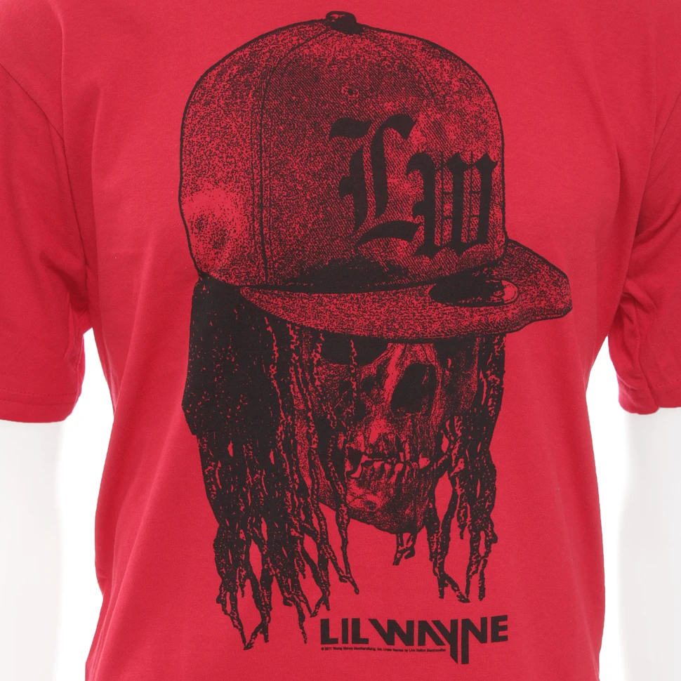 Lil Wayne - Red Skull T-Shirt