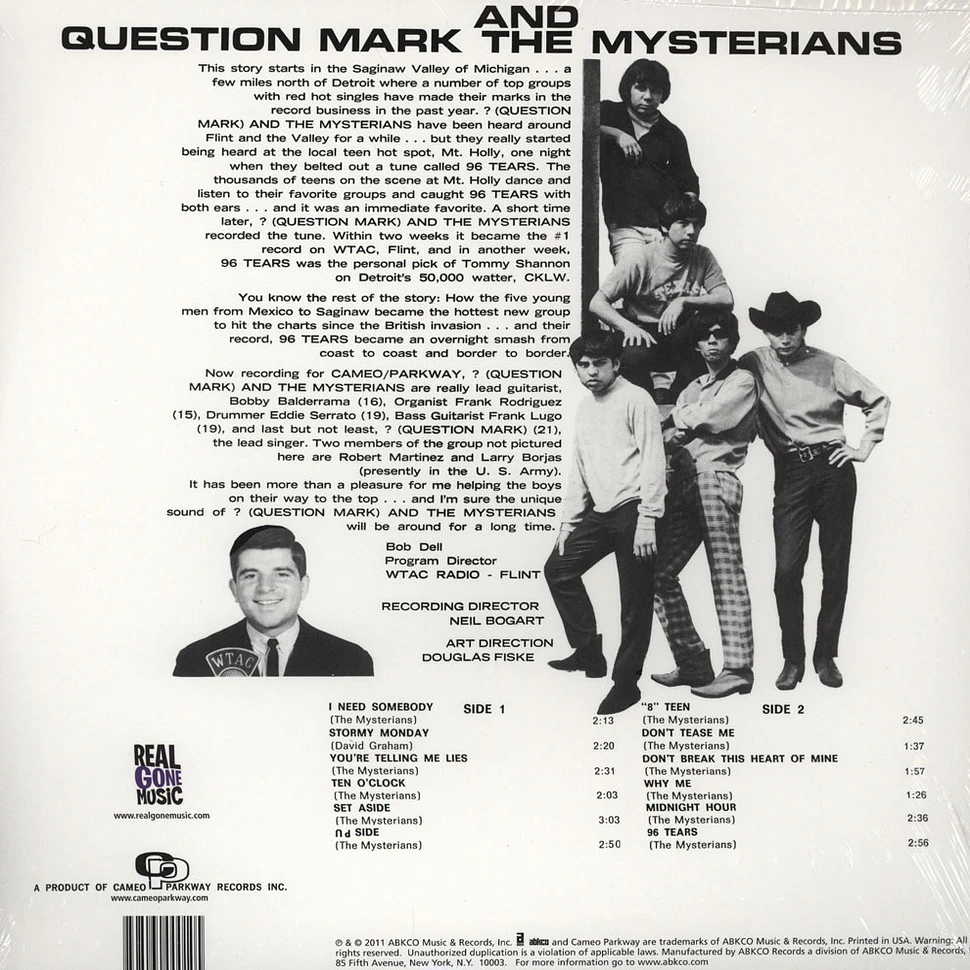 Question Mark & Mysterians - 96 Tears Remastered