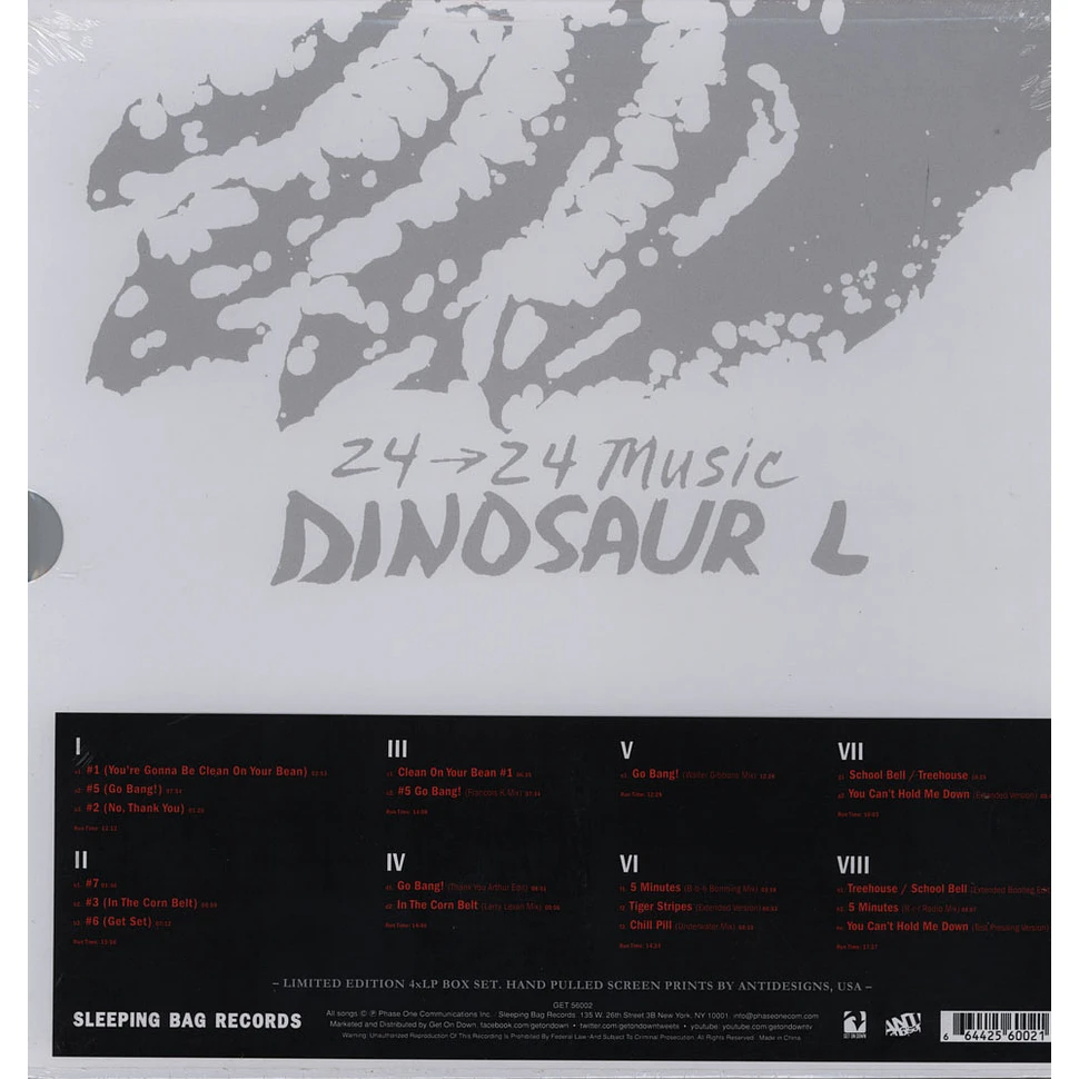 Dinosaur L - 24 - 24 Music: The Definite Arthur Russell Sleeping Bag Recordings