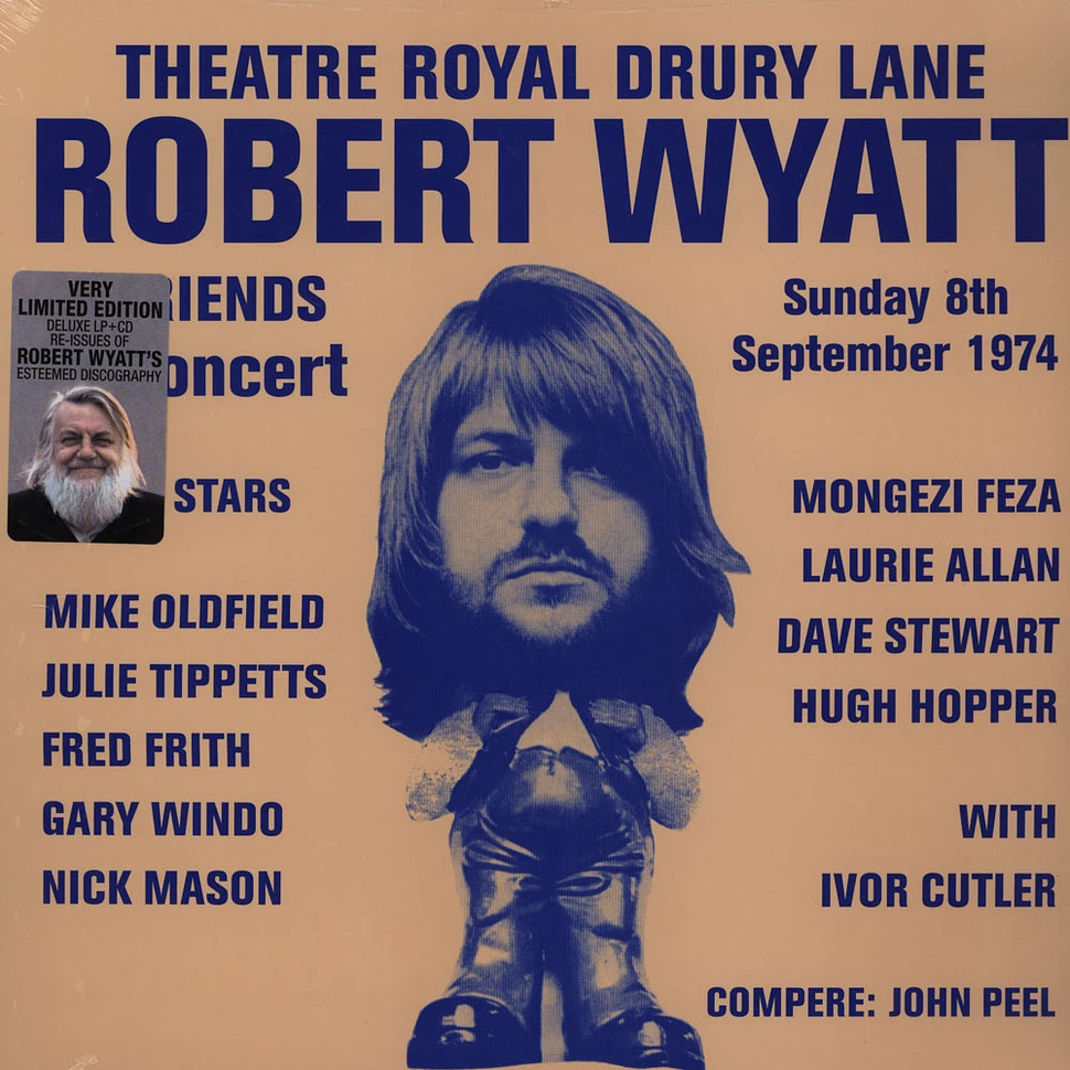 Robert Wyatt - Theatre Royal Drury Lane 8th September 1974