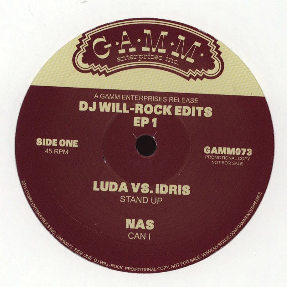 DJ Will-Rock - Edits EP1