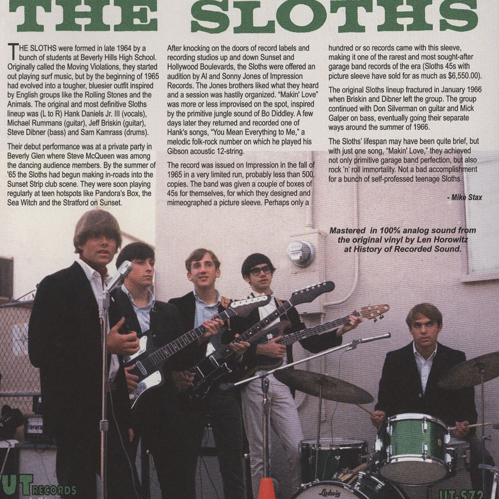 The Sloths - Makin Love