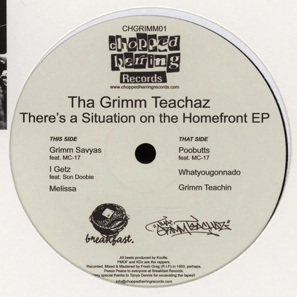 The Grimm Teachaz - There's A Situation On The Homefront EP Volume 1