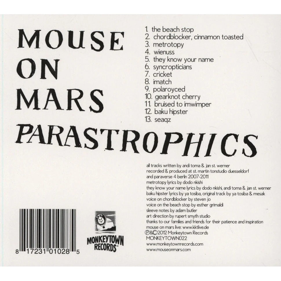 Mouse On Mars - Parastrophics