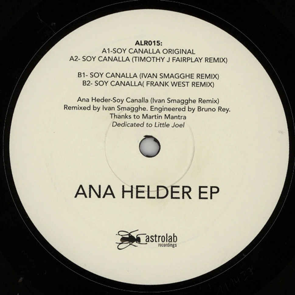 Ana Helder - Soy Canalla