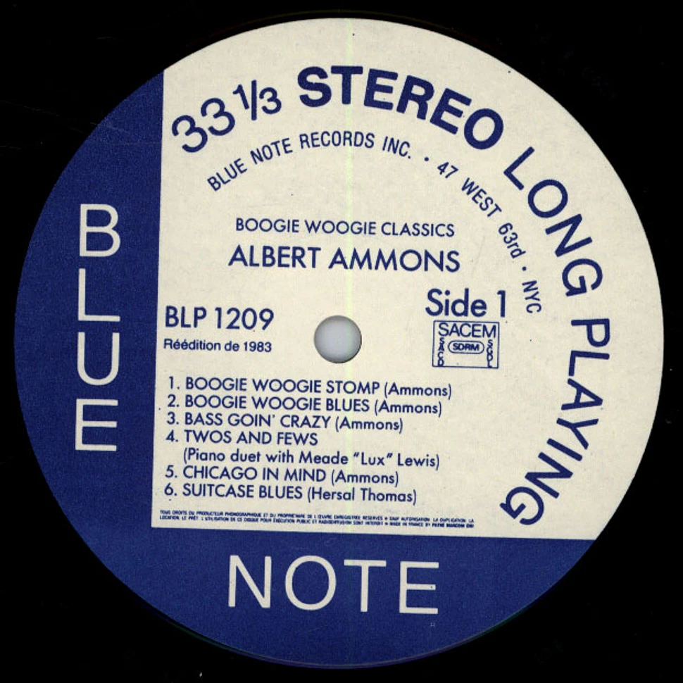 Albert Ammons / Pete Johnson - Boogie Woogie Classics