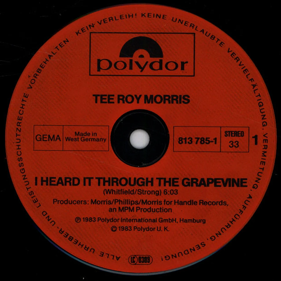 TeeRoy Morris - I Heard It Through The Grapevine