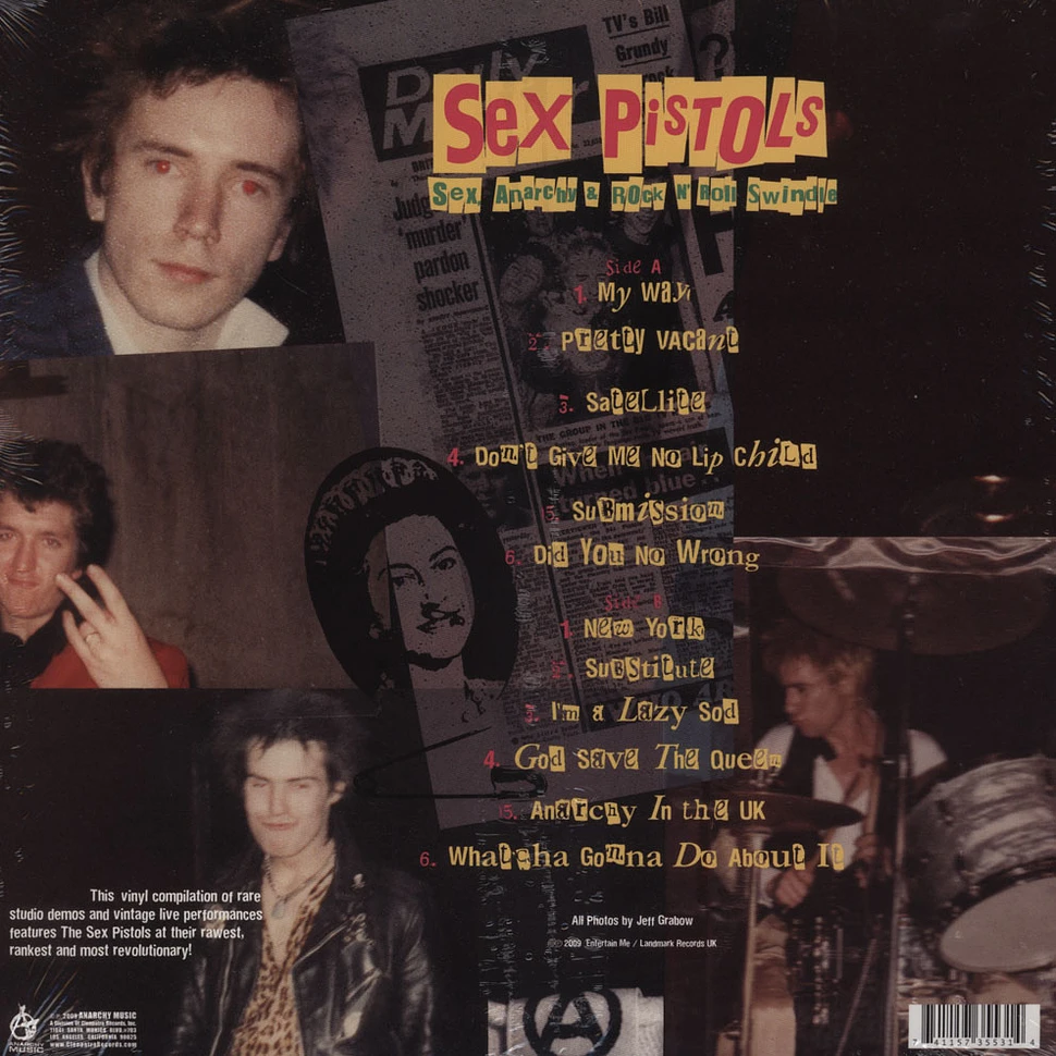 Sex Pistols - Sex, Anarchy & Rock N' Roll Swindle