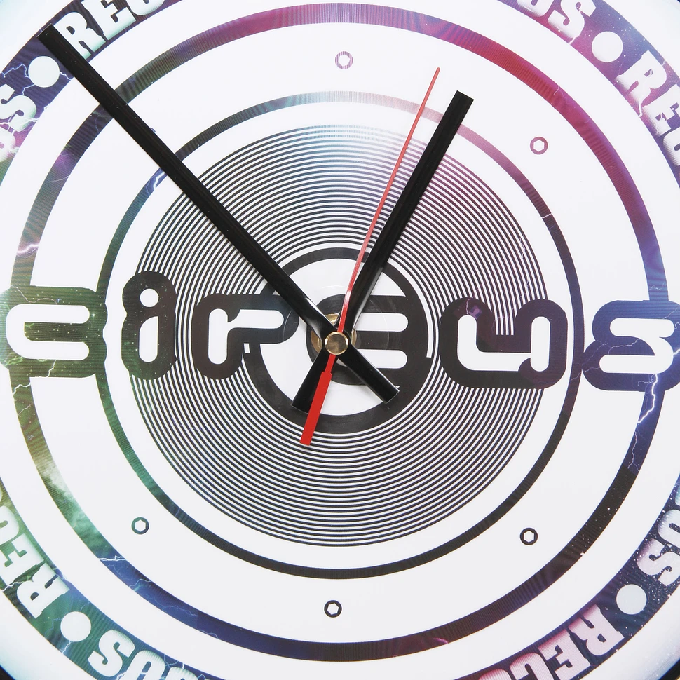 Doctor P / Circus Records - Circus Logo Vinyl Clock