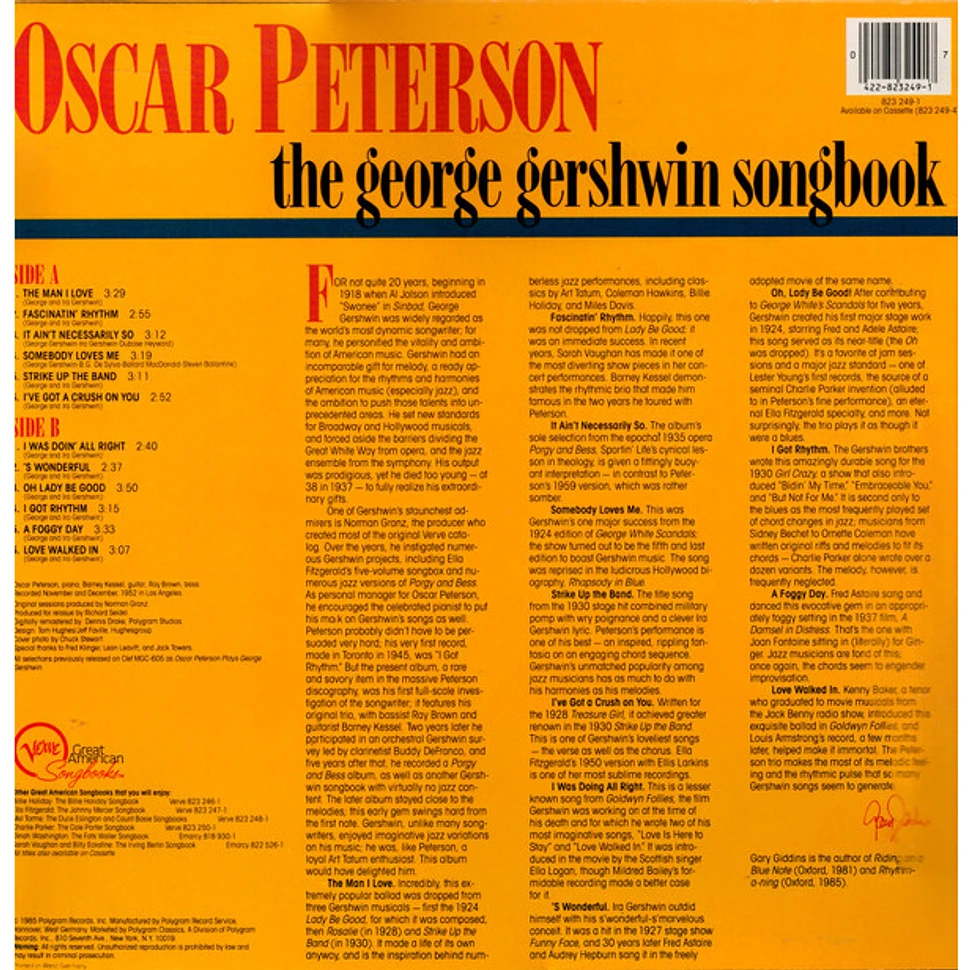 Oscar Peterson - The George Gershwin Songbook