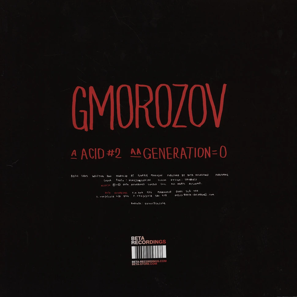 Gmorozov - Acid #2 EP