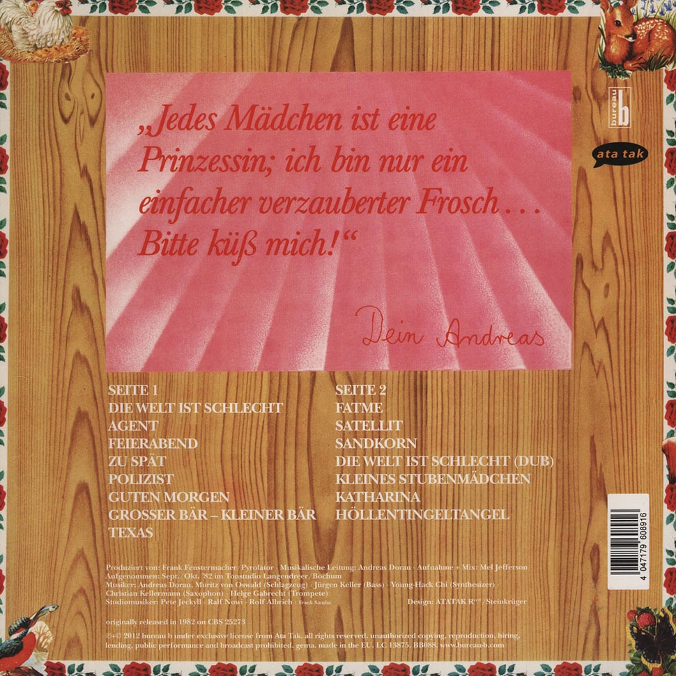 Die Doraus & Die Marinas (Andreas Dorau) - Die Doraus & Die Marinas Geben Offenherzige Antworten Auf Brennende Fragen