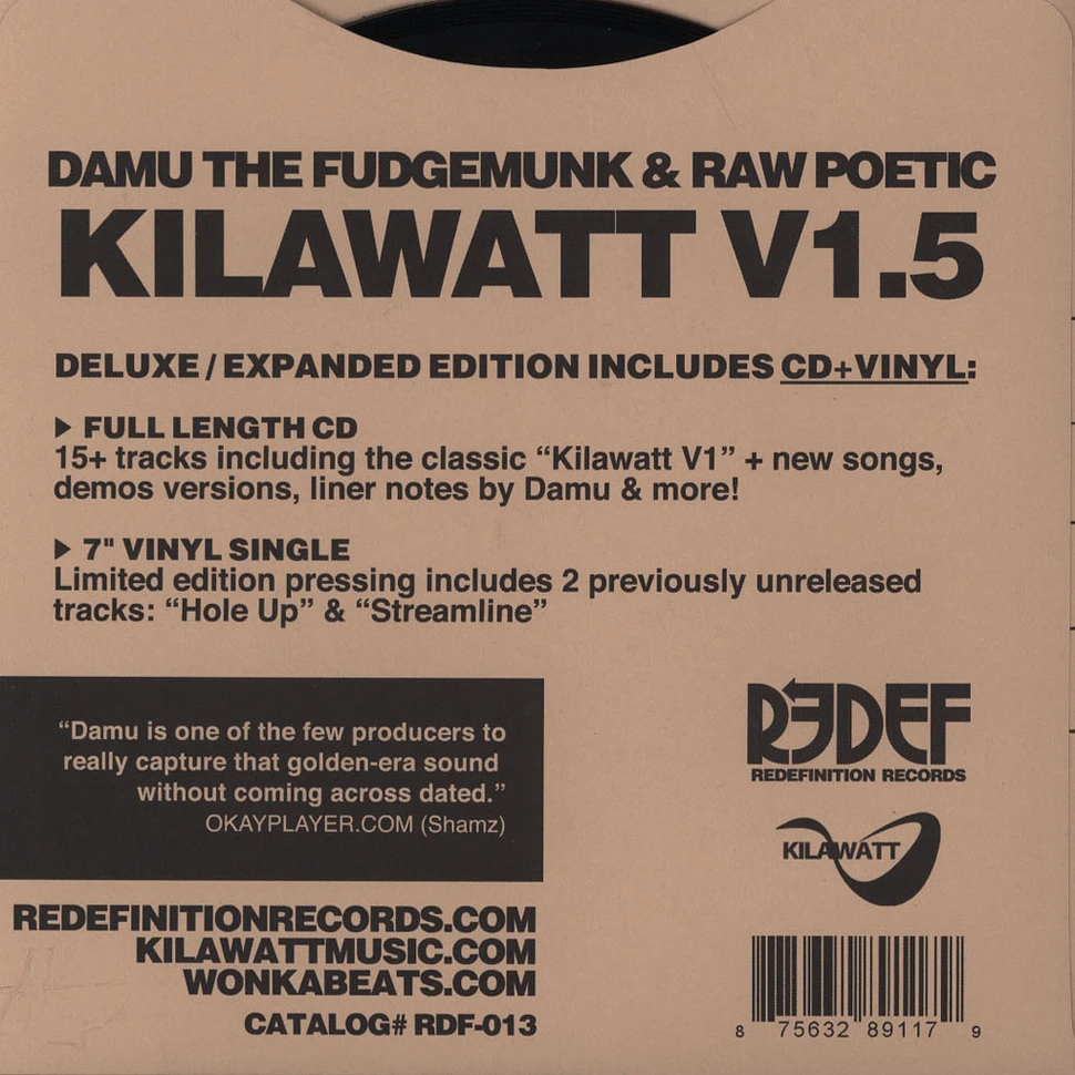 Damu The Fudgemunk - Kilawatt V1.5
