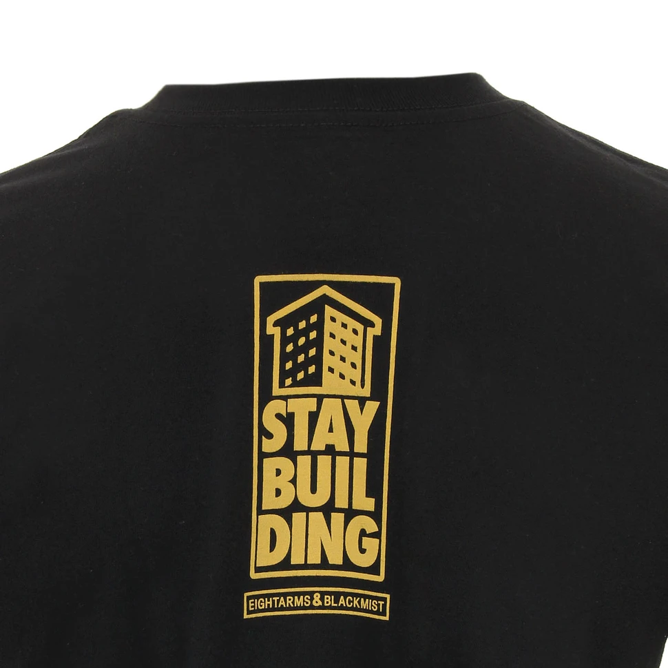 EightArms & BlackMist - Stay Building T-Shirt