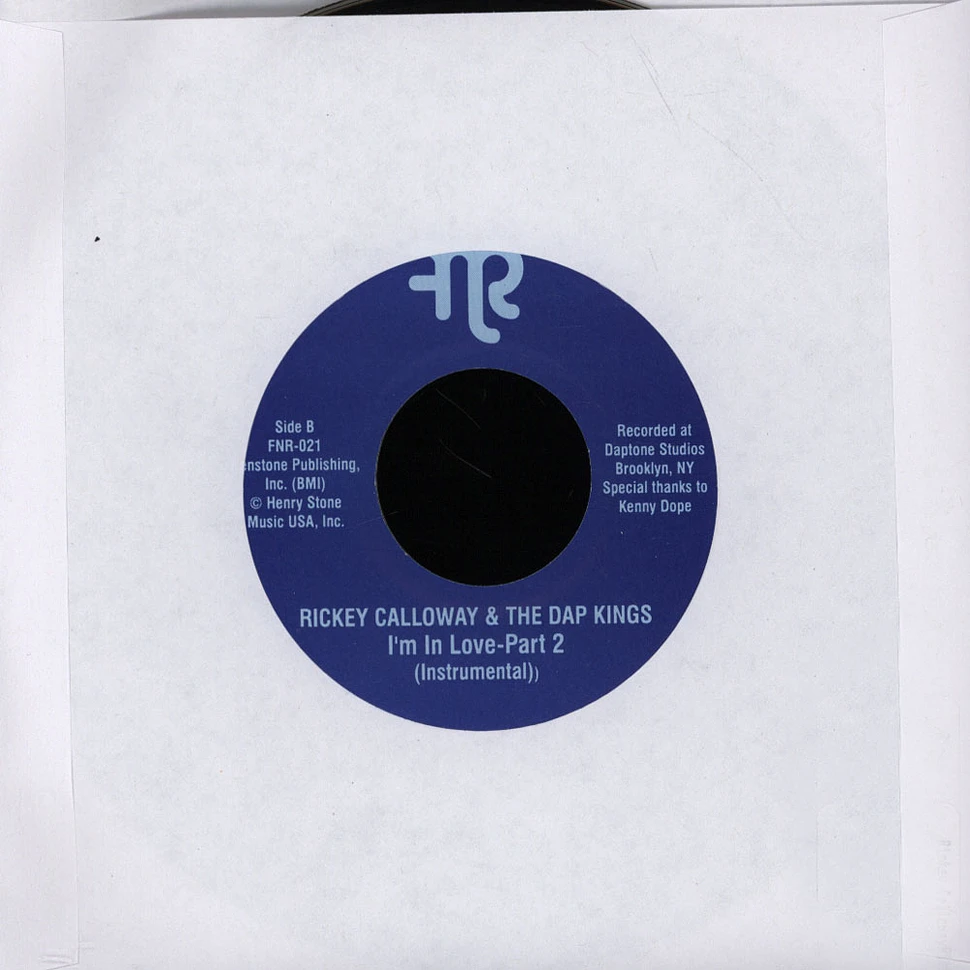 Rickey Calloway & Dap-Kings - I'm In Love Instrumental Parts 1 & 2