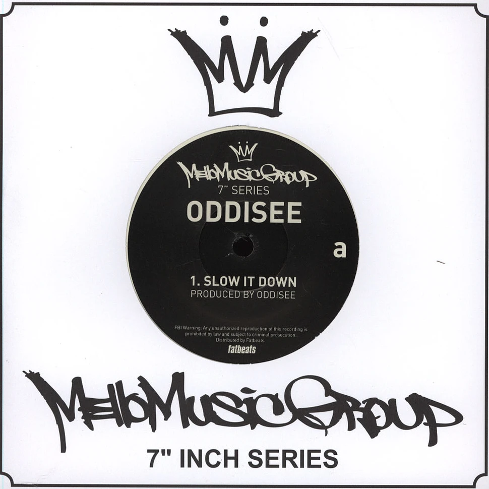 Oddisee - Mello Music Group 7" Series Volume 3